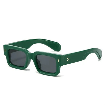 Vintage Thick Square Frame Fashion Sunglasses