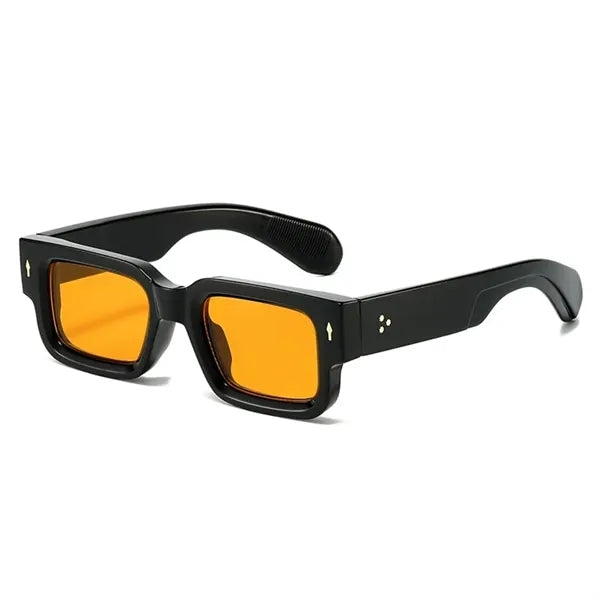 Vintage Thick Square Frame Fashion Sunglasses