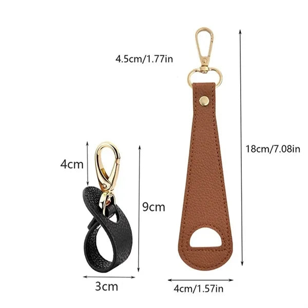 PU Leather Bag Accessory Hat Storage Clip