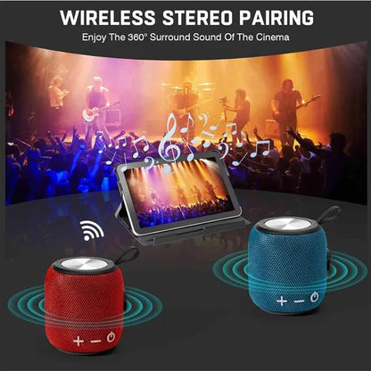Portable Waterproof Wireless Bluetooth Speakers