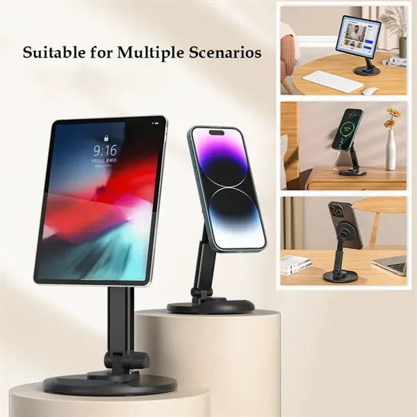 ABS MagSafe-Compatible 360 Rotating Phone Stand