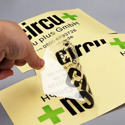 Custom Static Cling Sticker