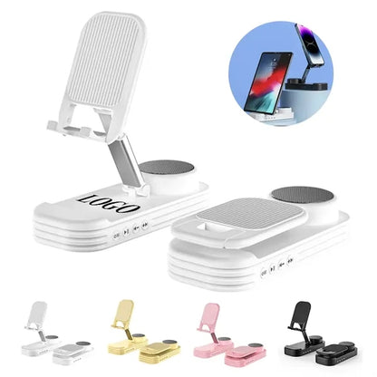 Foldable Bluetooth Speaker Phone Stand