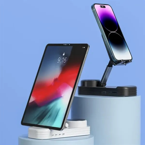 Foldable Bluetooth Speaker Phone Stand