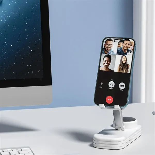 Foldable Bluetooth Speaker Phone Stand
