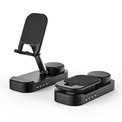 Foldable Bluetooth Speaker Phone Stand