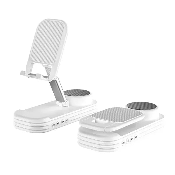 Foldable Bluetooth Speaker Phone Stand