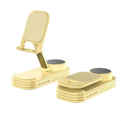 Foldable Bluetooth Speaker Phone Stand