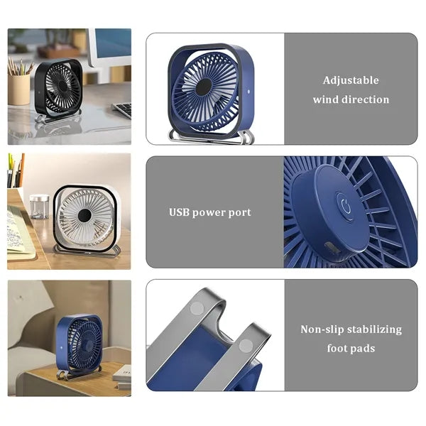 USB Adjustable Desktop Fan
