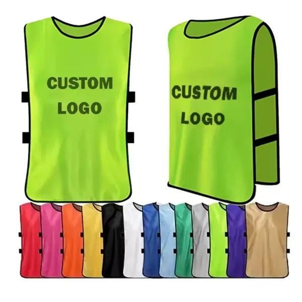 Sports  Bib Soccer Training Vest Youth  Pinnies