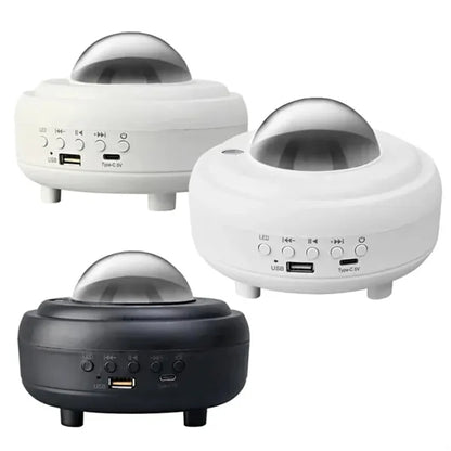 Northern Moon Lights Projector with Wireless Speaker