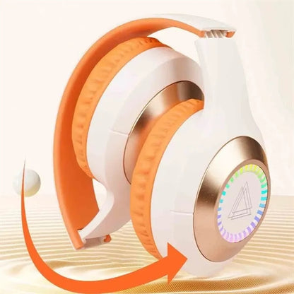 Foldable Wireless Bluetooth Headset