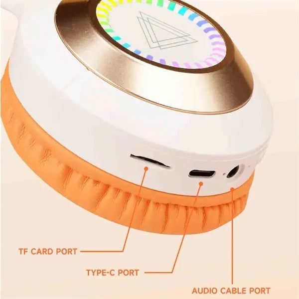 Foldable Wireless Bluetooth Headset