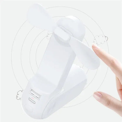3 IN 1 USB Rechargeable mini Fan
