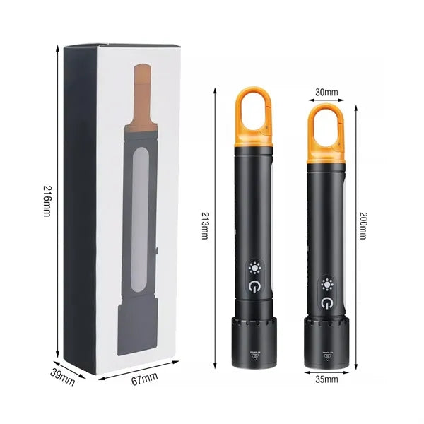 LED Tactical Flashlights with COB Sidelight
