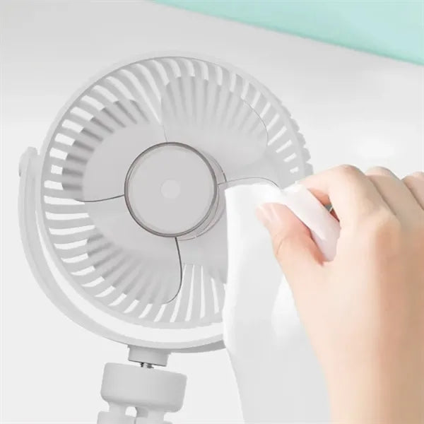 3 Speed Mini Portable Stroller Fan with Detachable Tripod
