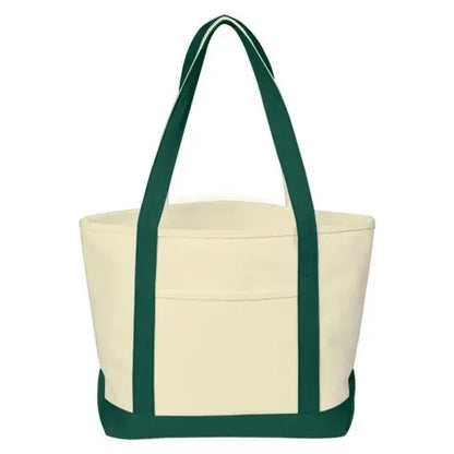 Full Color Medium Starboard  24 Oz.Cotton Canvas Tote Bag