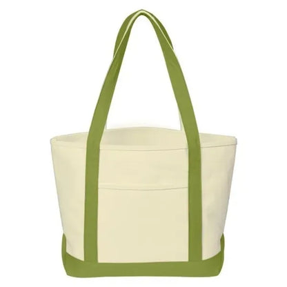 Full Color Medium Starboard  24 Oz.Cotton Canvas Tote Bag