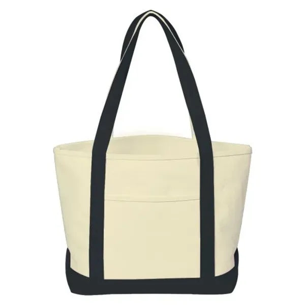 Full Color Medium Starboard  24 Oz.Cotton Canvas Tote Bag
