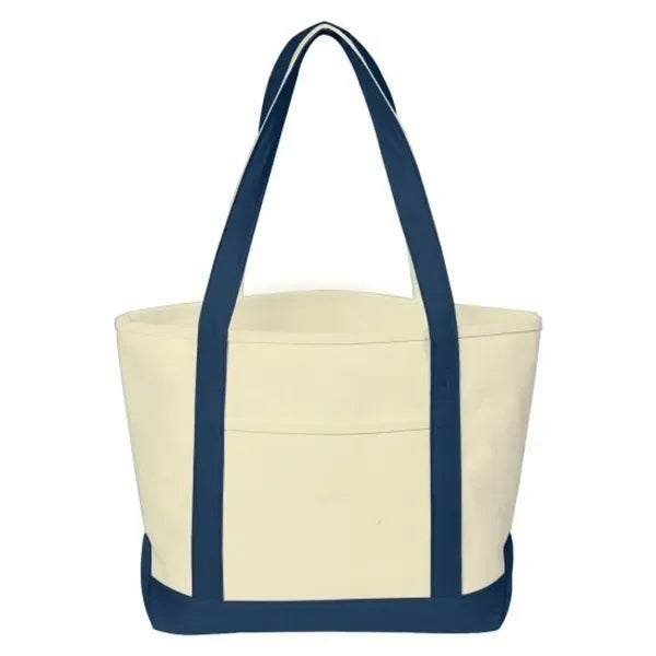 Full Color Medium Starboard  24 Oz.Cotton Canvas Tote Bag