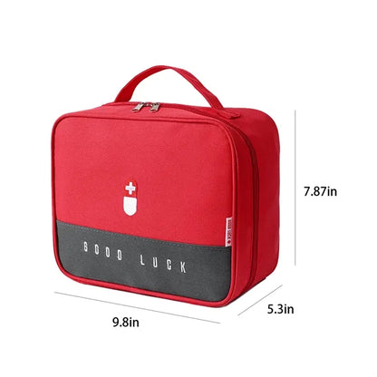 Portable First Aid Kit Emergency Medical Storage Bag