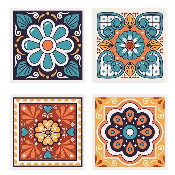 Square Absorbent Ceramic Coaster