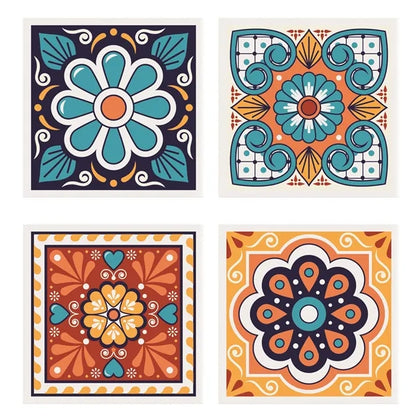 Square Absorbent Ceramic Coaster