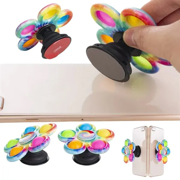 Custom Fidget Spinner Collapsible Phone Holder