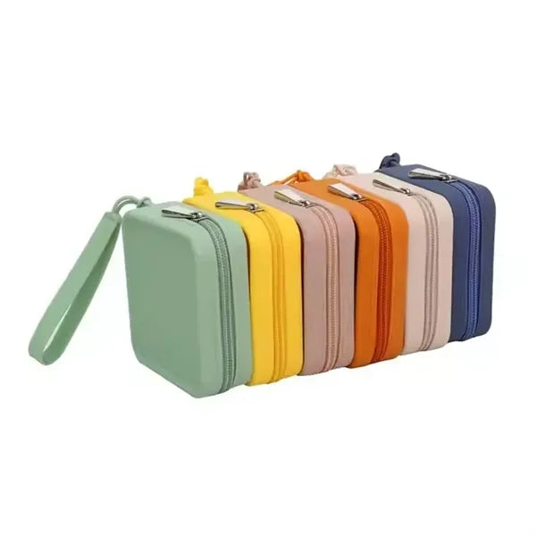 Silicone Mini Makeup Bag Women Purse