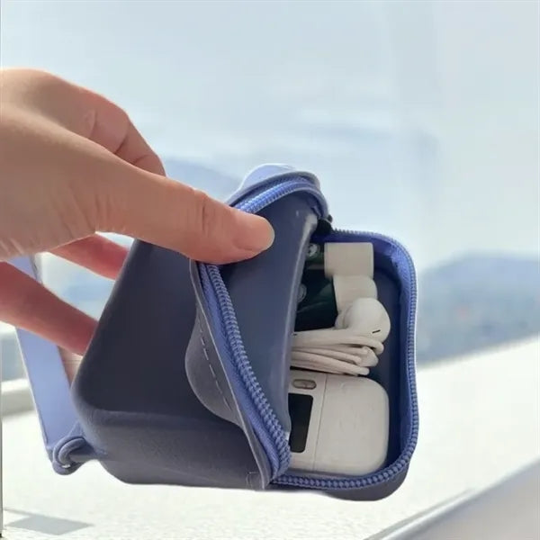 Silicone Mini Makeup Bag Women Purse
