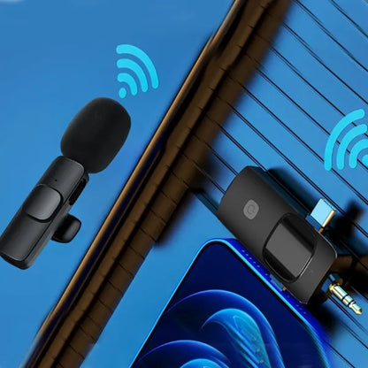 Wireless Lavalier Microphone for Video Recording
