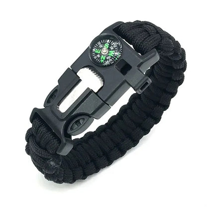 Outdoor Sport Tactical Survival Paracord Wristband