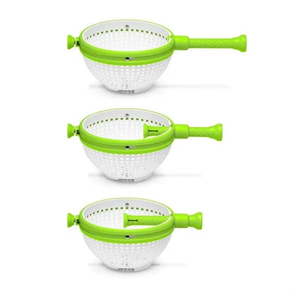 Salad Spin Drier Kitchen Vegetable Washer