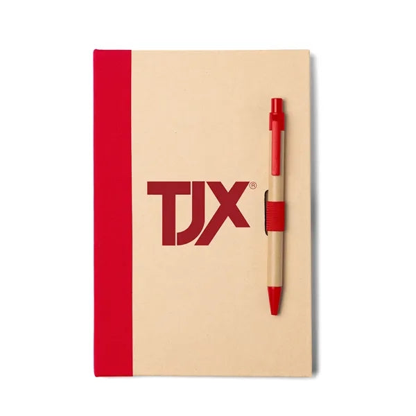 Binded Kraft Journal with Pen Closure