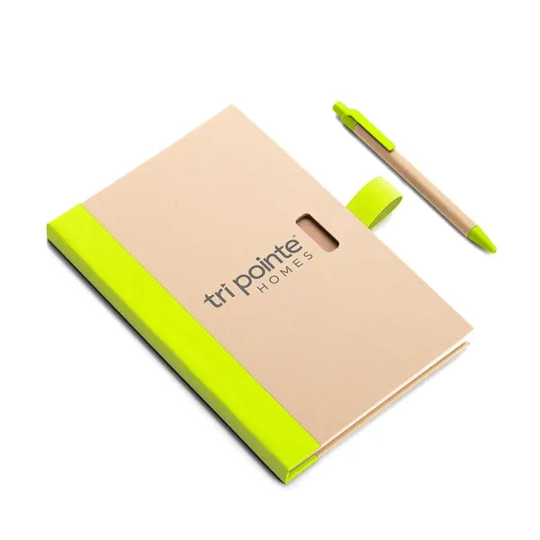 Binded Kraft Journal with Pen Closure