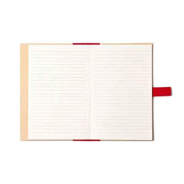 Binded Kraft Journal with Pen Closure