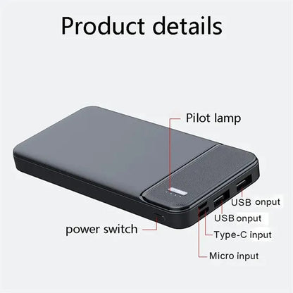 Portable Charger Power Bank 10000mAh
