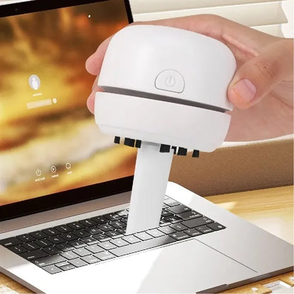 Portable Desktop Vacuum Cleaner Crumb Sweeper Cleaning Brush