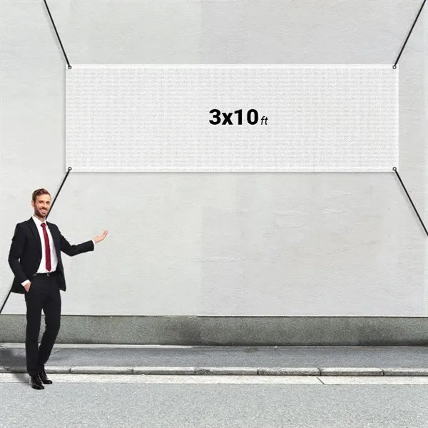Custom 3' X 10' Mesh Banners