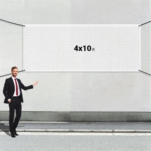 Custom 4' X 10' Mesh Banners