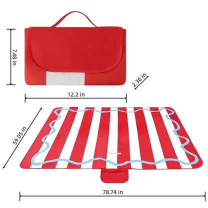 Foldable Waterproof And Moisture-Proof Picnic Cloth