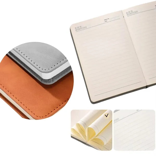 PU Leather Simple Magnetic Closure Notebook
