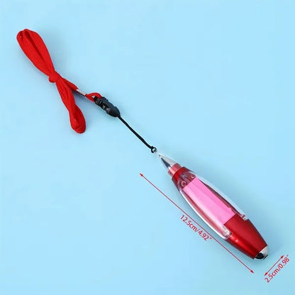 Led Light Ballpoint Pen With Sticky Note
