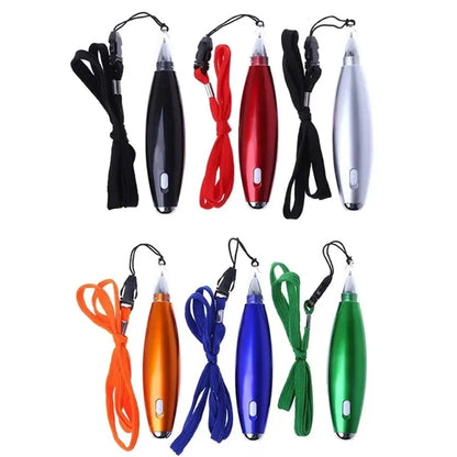 Led Light Ballpoint Pen With Sticky Note