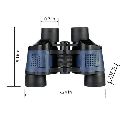 Night Vision High Power Binoculars for Clear Outdoor Viewing