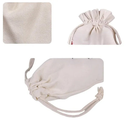 High Quality Eco-Friendly Cotton Drawstring Tote Bag