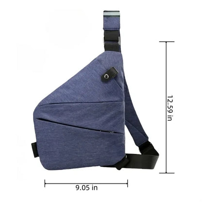 Slim Anti Theft Crossbody Bag Multiple Pockets for Travel
