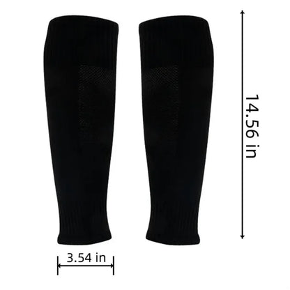 Knitted Compression Soccer Sock Cover Sports Leg Sleeves