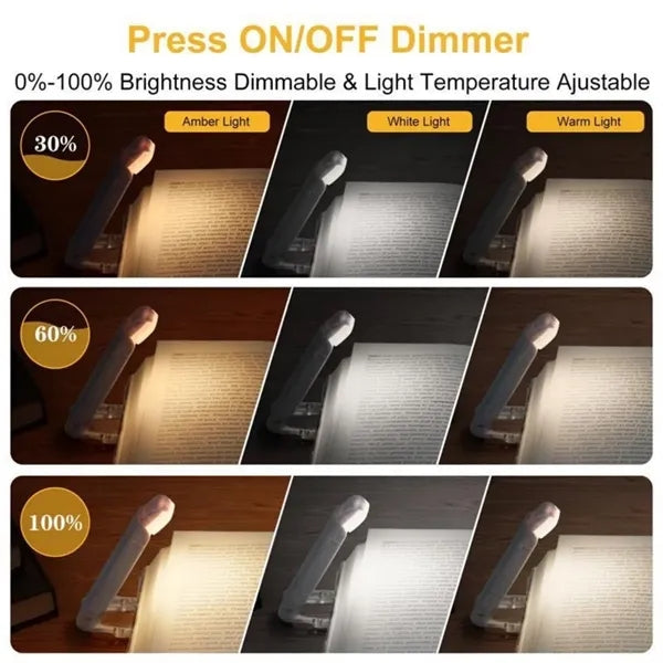 USB Rechargeable Reading Light Book Reader