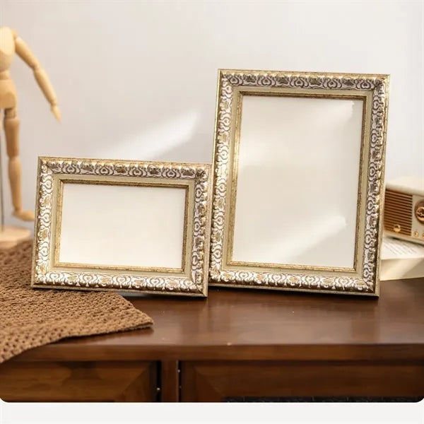 Rustic Wooden Picture Frame for Home or Office Display